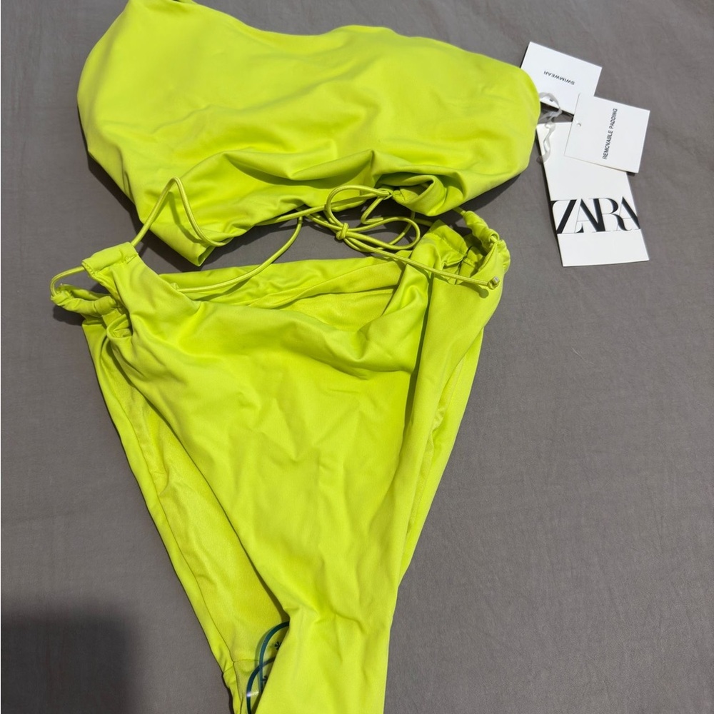 Zara Lime Green one piece